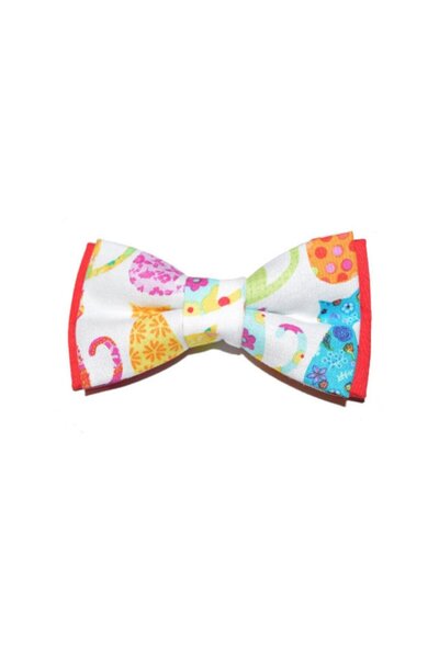 Papileon Papion pentru copii 7-14 ani, "Calico Cats", 10x5 cm