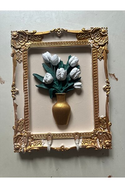 busraconcept حامل مفاتيح معلق على الحائط مقاس 25 سم