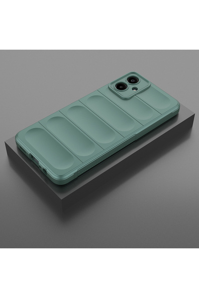 Nezih Case Samsung Galaxy A07 Compatible Stylish Silicone Cover Case with Flexible Hollowed Out Back Surface Design