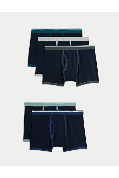 Marks & Spencer 5’li Pamuklu Cool & Fresh Trunk