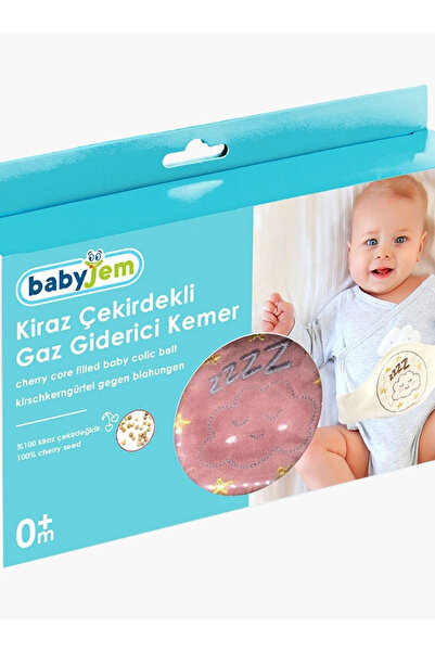 Generic حزام مغص البطن للمواليد محشو ببذور الكرز من بيبي جيم