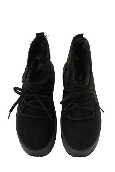 Butigo 25K-8138 5Pr Black Women's Snow Boots