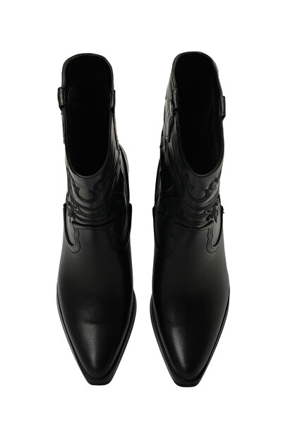 Butigo 24K-1002 5Pr Black Women's Cowboy Boots