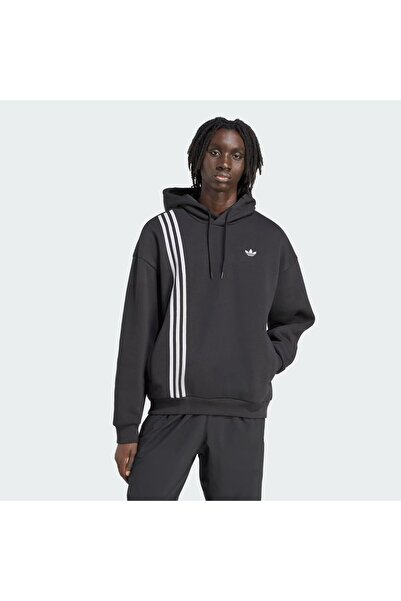 adidas Front Striped Erkek Sweatshirt