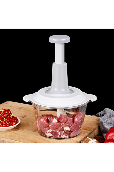 SIWAR COLLECTİON Multifunctional Home Food Cutter for Vegetables & Meat — Manual PC Plastic Grater