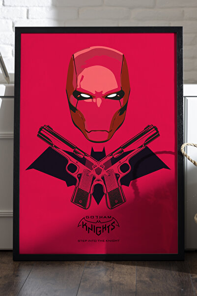 Duvarda Αφίσα Gotham Knights με μαύρο ξύλινο πλαίσιο, διακοσμητικός πίνακας τ...