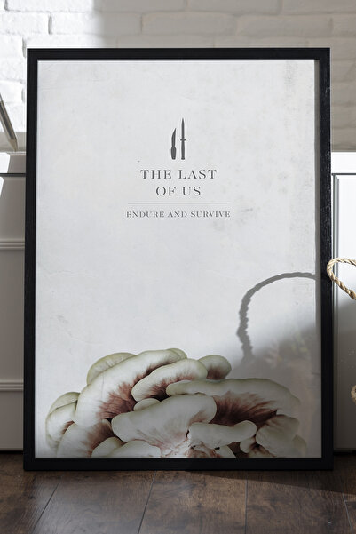 Duvarda Poster cu ramă din lemn negru The Last of Us, pictură decorativă de p...
