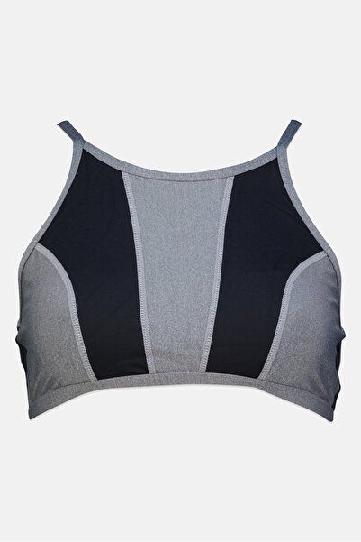 BİLLABONG Women Ribbed Dunes Crop Bikini Top, Black