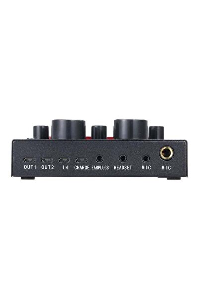 Generic V8 Multifunctional Live Sound Card USB Audio Interface