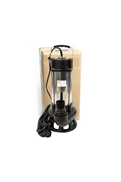 DDT Pompa pentru apă murdară cu dublu tocător PROFESSIONAL, 1500W, inox, 10 mc/h, refulare 9 m