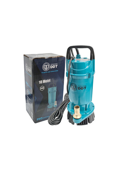 DDT Pompa Submersibilă Apă Curată QDXS-0.4F, 400W, 1.5 m³/h, 18 m Refulare