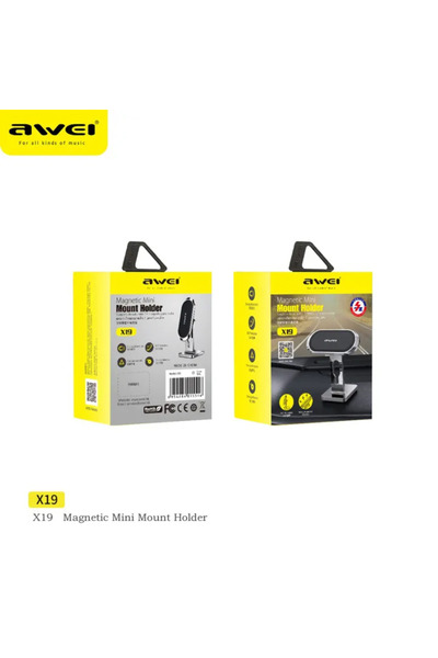 AWEI X 19 Mini Car Phone Magnetic Holder