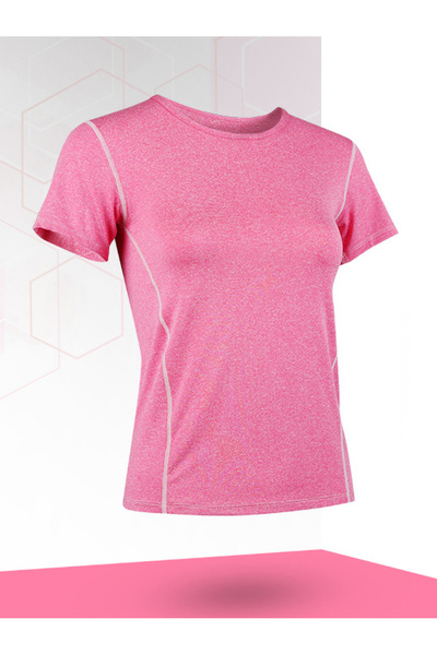 FridayIn Sports Round neck Color contrast Splicing Regular sleeve T-Shirts