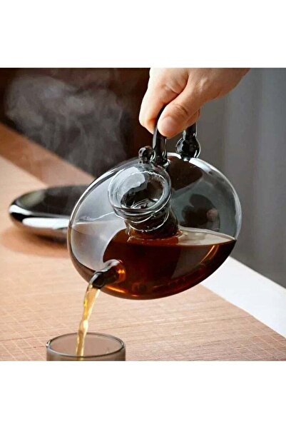 Generic Glass teapot, durable borosilicate glass teapot for black tea, loose leaf tea and scented te