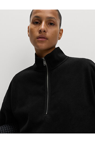 Marks & Spencer Polar Yarım Fermuarlı Sweatshirt