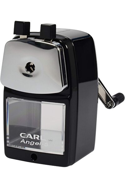 Carl Angel-5 Manual Pencil Sharpener - Black