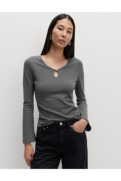 Marks & Spencer Detaylı Flare Kollu Bluz