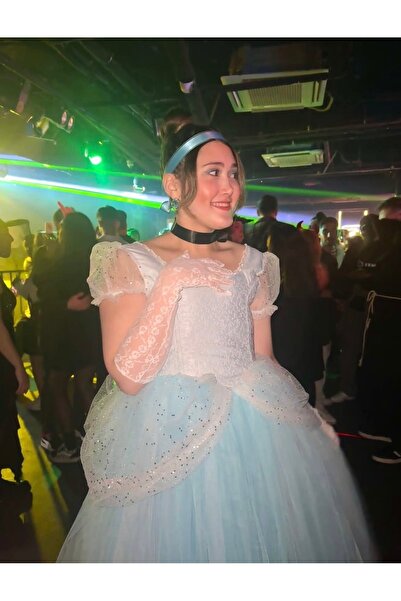 kostümbul Sindirella Kostümü Yetişkin
