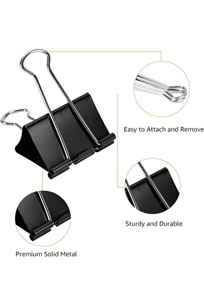 Amazon basics Medium Paper Clips (96 pieces) - 12 per box, Pack of 8 -