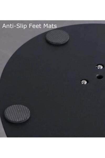 MARIA HOMES C Shaped Side Table,with Metal Frame Coffee Table,for Bedroom Office Sofa,Easy to Assemble ,Black