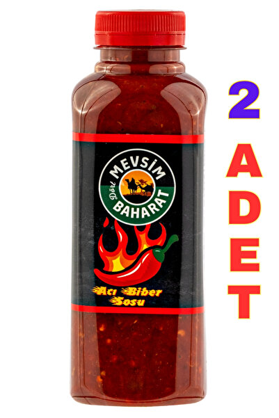 Dört Mevsim Baharat 2'li Acı Sos (2 x 500 Gr) – Yemek, Mangal ve Atıştırmalık...