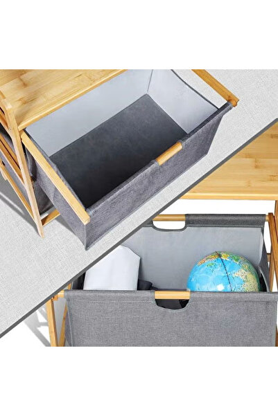 KEKE 4 Tier Portable Children Cloth Storage Cabinet Wardrobe