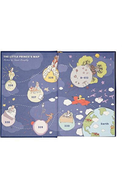 genernic High-Quality "The Little Prince" A5 Notebook by Grupo Eric - Blank Pages