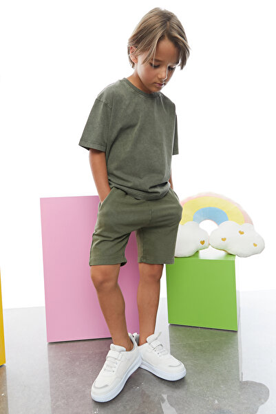 PAULMARK Erkek Çocuk Cepli Şort