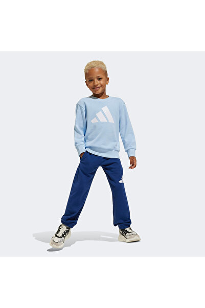 adidas Tracksuit Essentials Çocuk Mavi Eşofman Takımı