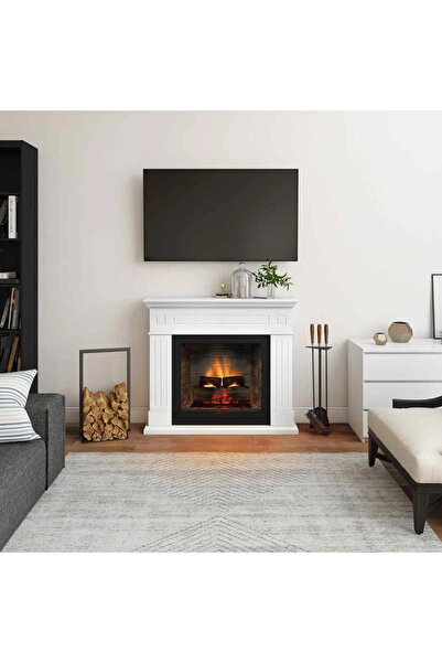 tagu Șemineu electric Larsen Pure White PowerFlame 2