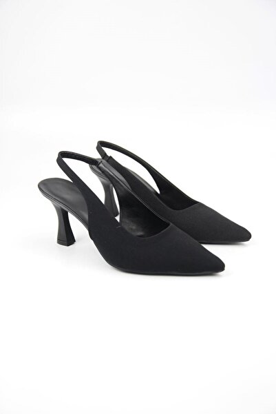 Gökhan Talay Scottie Black Suede Mid-Heel (6 cm) Classic Heels