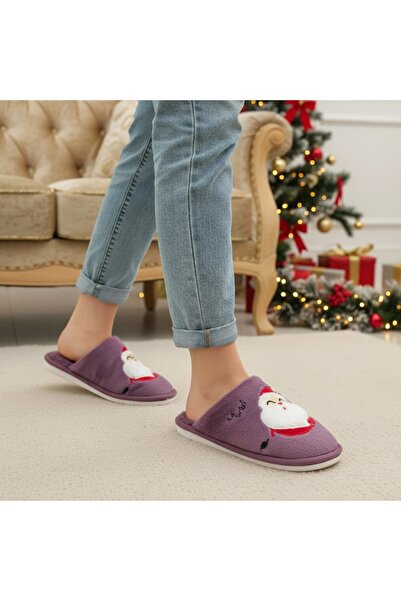 OEM Fluffy, warm and relaxing slippers for women, with Christmas motifs, L690