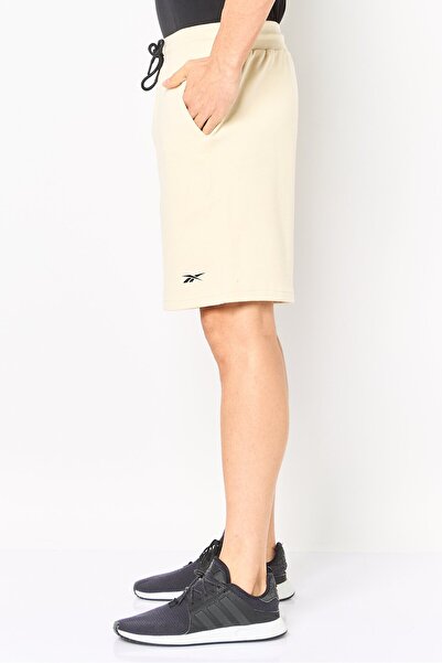 Reebok Men Sportswear Fit Training French Terry Shorts, Beige