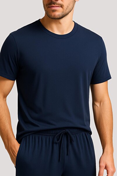 Artış Ανδρικό κοντομάνικο μπλουζάκι Basic Stretch ελαστικό ύφασμα Viscose