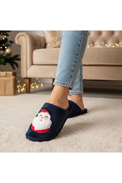 OEM Fluffy, warm and relaxing slippers for women, with Christmas motifs, L690