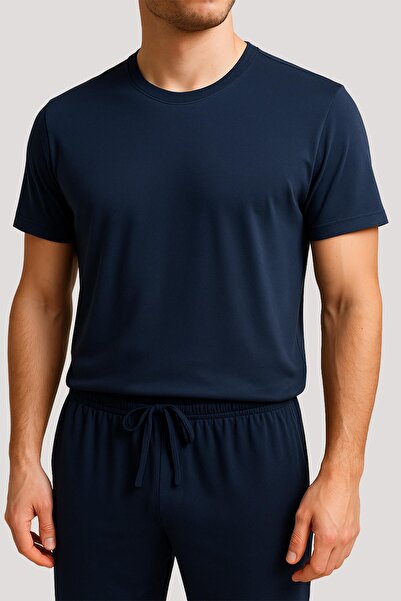 Artış Ανδρικό κοντομάνικο μπλουζάκι Basic Stretch ελαστικό ύφασμα Viscose