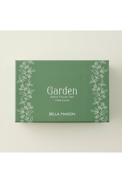 Bella Maison Garden 6-Piece Coffee Cup Set Green (90 Cc)