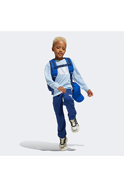 adidas Tracksuit Essentials Çocuk Mavi Eşofman Takımı