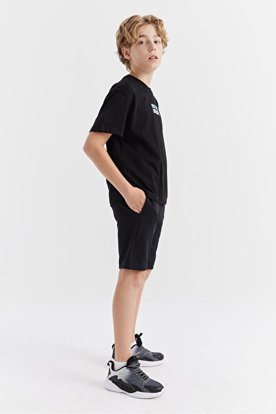 PAULMARK Boy's Text Printed Shorts