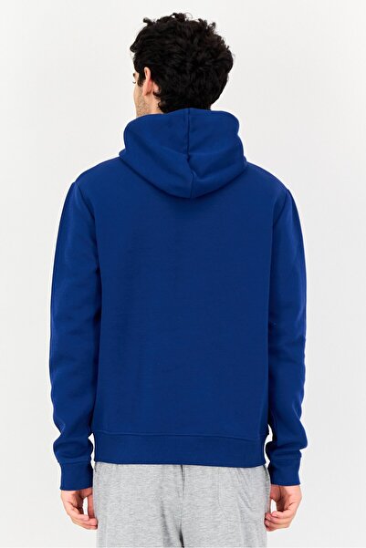 Reebok Men Sportswear Fit Long Sleeve Outdoor Hoodie, Blue