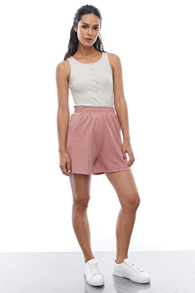 PAULMARK Σορτς με ραμμένες μπροστινές τσέπες