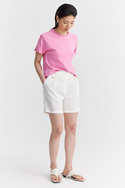 PAULMARK Women's Pleated Detailed Shorts