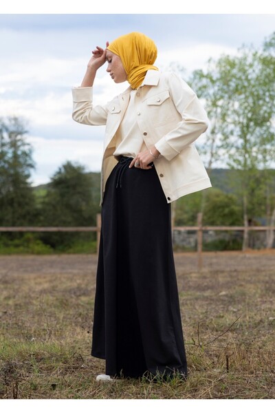 Mayovera Φούτερ Μαύρη Φούστα