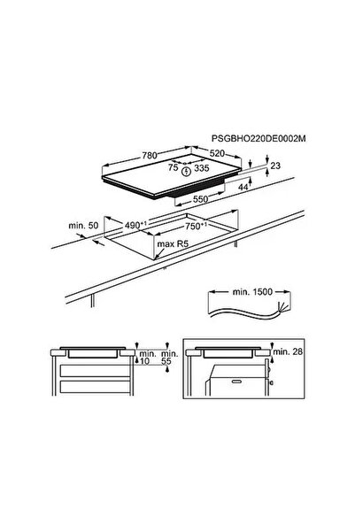 Other ELECTROLUX EIV83443CT induction hob