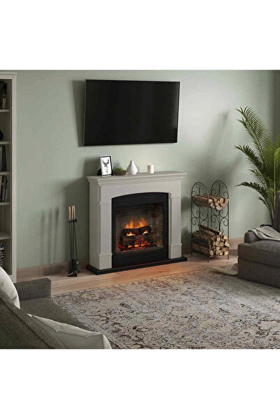 tagu Șemineu electric Helmi Light Beige PowerFlame 2