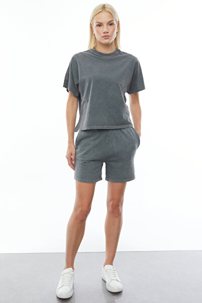 PAULMARK Σορτς με ελαστική μέση που πλένεται κανονικά