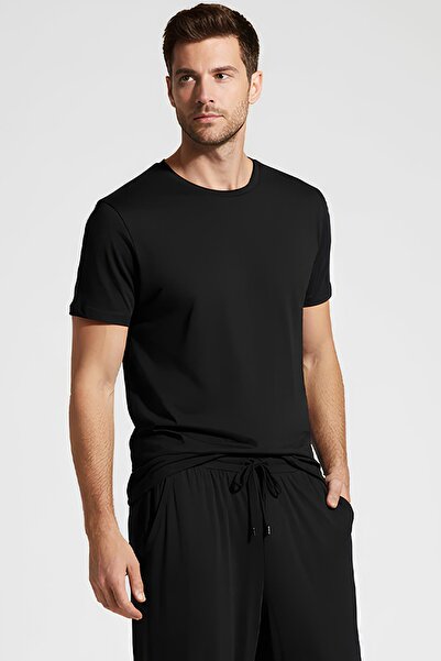 Artış Ανδρικό κοντομάνικο μπλουζάκι Basic Stretch ελαστικό ύφασμα Viscose