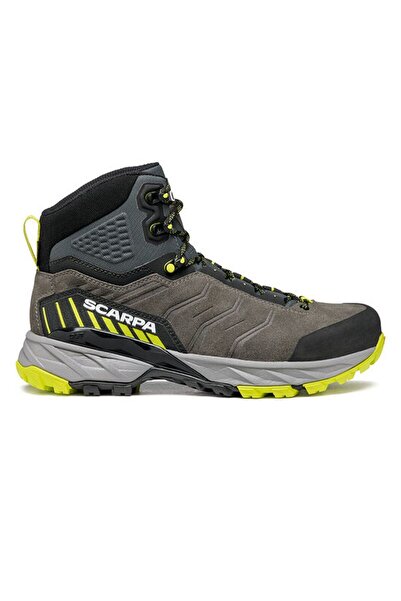 Scarpa Rush Trk Gore-Tex Men's Outdoor Boots-Titanium - Lime - 42