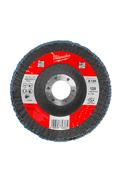 Milwaukee Flap Disk SL 50/125*22MM 120 Kum 4932472227