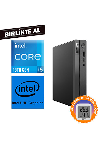 LENOVO ThinkCentre Neo 50Q G4 i5-13420H 8GB 512GB SSD Fdos Mini Pc + VIT Termometre 12LMS4XCTX 024